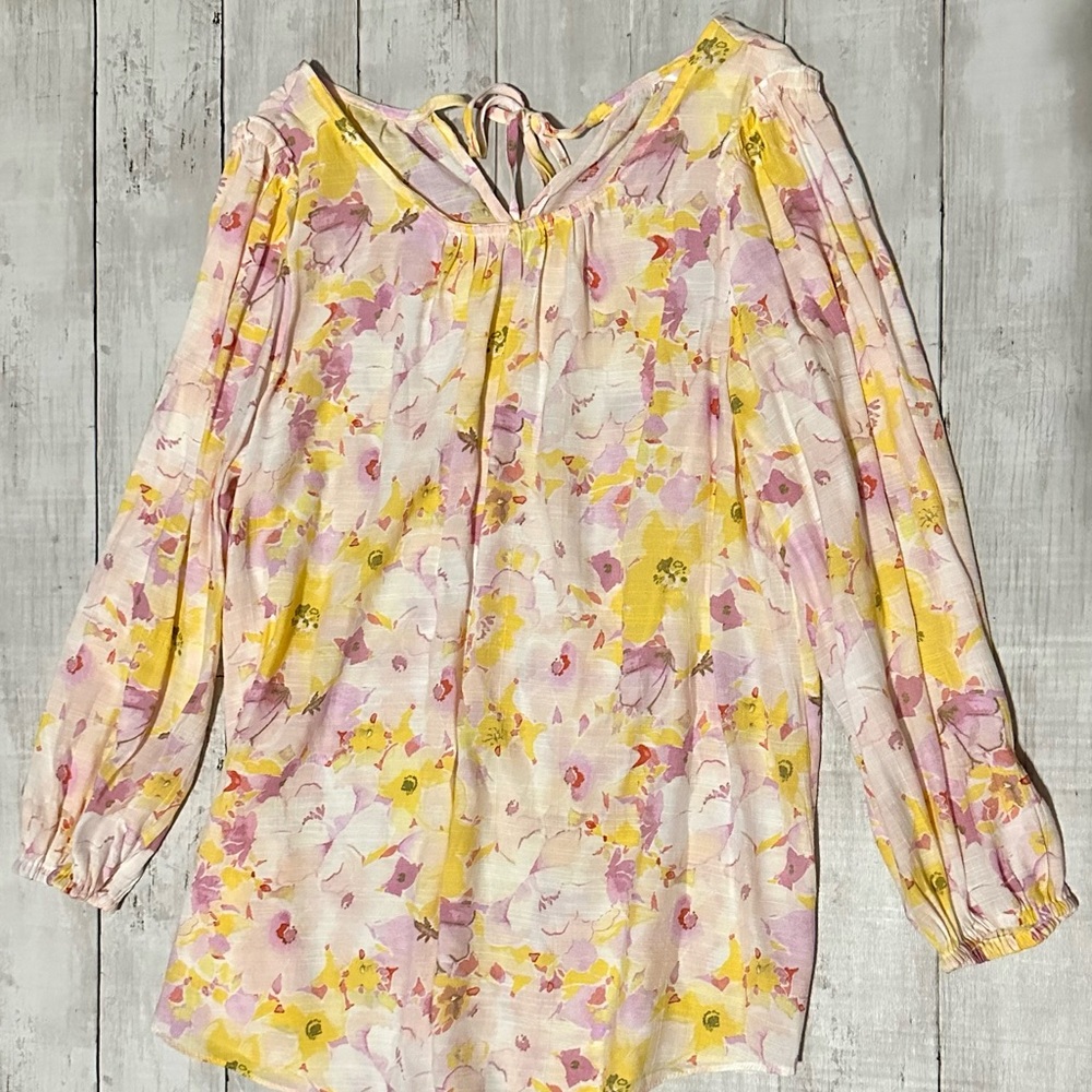 Floral Lauren Conrad top size small